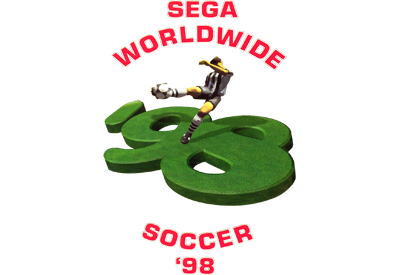 Worldwide Soccer 98 title screen for Sega Saturn